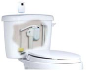 Autoflush Tank Touch-free Tank Toilet Wireless Flushing System - Unoclean