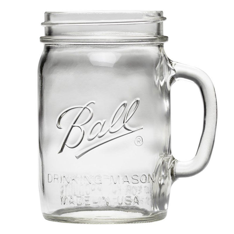 Ball 24 Oz Glass Drinking Mason Jars 4 Pack Unoclean