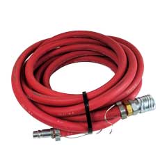 MinuteMan [701024] 25' x 1/2" I.D. Air Supply Hose Assembly with Anti-Static Line MM-701024