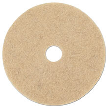 Premiere Pads Floor Machine Ultra High Speed Burnishing Pad - Natural Hair Extra - (5) 20" Dia. Pads