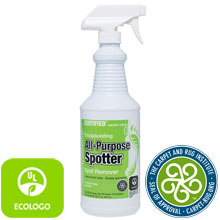 Don Aslett 3-Way Spotter Gallon - Removes Spots And Odor From Carpet