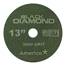 Black Diamond 3000 Grit Polishing Floor Pad Green (2) - 13 in. Dia. AMCO-442413