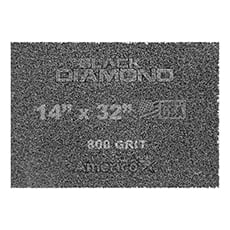 Black Diamond 800 Grit Deep Cleaning Floor Pad White (2) - 14 x 32 in. AMCO-44221432