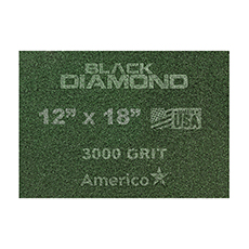 Black Diamond 3000 Grit Polishing Floor Pad Green (2) - 12 x 18 in. AMCO-44241218