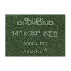 Black Diamond 3000 Grit Polishing Floor Pad Green (2) - 14 x 20 in. AMCO-44241420