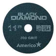 Black Diamond 200 Grit - Blue Restoration Pad - 11" UNO-443111