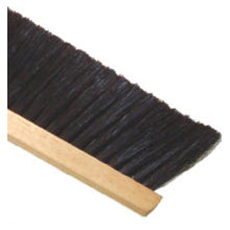 Black Poly Floor Brush - Wood Block - 36" BB-100336