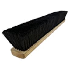 Horsehair Blend Outer Rows with Tampico Center Rows Floor Brush - 24" BB-101724