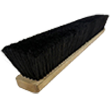 Horsehair Blend Outer Rows with Tampico Center Rows Floor Brush - 36" BB-101736