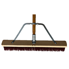 Bolt-On Polypropylene Garage Broom - 24" - Assembled BB-120724