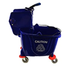 Mop Bucket & Wringer 35 Liter - Blue BB-153035B