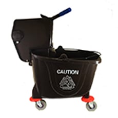 Mop Bucket & Wringer 35 Liter - Brown BB-153035N