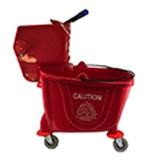 Mop Bucket & Wringer 35 Liter - Red BB-153035R