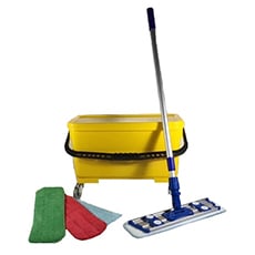 Standard Microfiber Mop Kit - 22 Liter BB-153622MFK