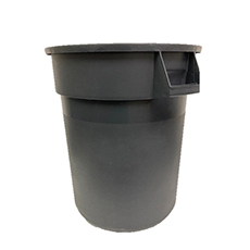 32 Gallon Trash Can - Gray BB-210132GY