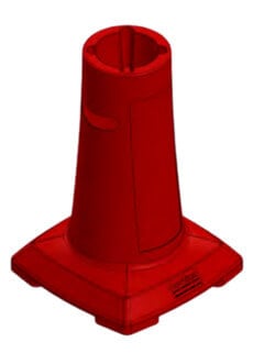 Cortina 'First Responder' Fire Extinguisher Stand 03-229-3401