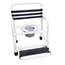 Mor DNE-435HS-4TWL-FF Patented Infection Control Shower Commode Chair 26 in. W DNE-435HS-4TWL-FF