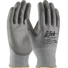 Seamless Knit PolyKor Blended Glove with Polyurethane Coated PIP-16-560