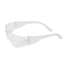 (12) Rimless Safety Glasses, Clear Temple and Lens and Anti-Scratch Coating PIP-250-01-0900