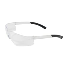 (12) Rimless Safety Glasses with Clear Temple, Clear Lens and Anti-Scratch Coating PIP-250-06-0000