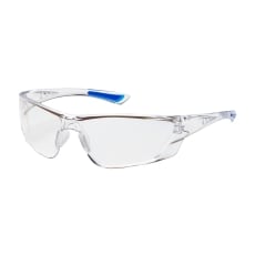 (12) Safety Glasses with Clear Temple, Clear Lens and Anti-Scratch/Anti-Fog Coating PIP-250-32-0020