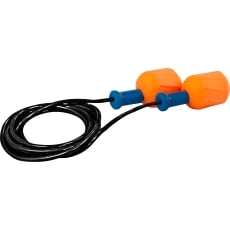 Disposable Soft Polyurethane Foam Corded Ear Plugs - NRR 30/SNR 38 PIP-267-HPF610C