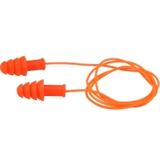 Reusable TPR Corded Ear Plugs - NRR 27/SNR 33 PIP-267-HPR400C