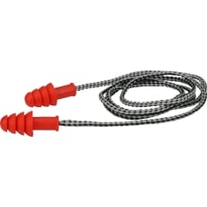 Reusable TPR Corded Ear Plugs - NRR 27 PIP-267-HPR410C