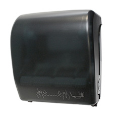 Mechanical Hands Free Roll Towel Dispenser Black Translucent - 1-1/2 in. Core PF-TD0202-02