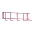 Rack'Em PVC Coated 16 in. 5-Hook Rack - Pink RE-4037