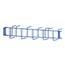 Rack'Em PVC Coated 26 in. 12-Hook Rack - Blue RE-4044