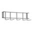 Rack'Em PVC Coated 16 in. 5-Hook Rack - Gray RE-4060