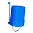 Rack'Em PVC Coated Bucket/Pail Drying Rack - Blue RE-4124