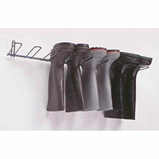 Rack'Em Holds 4 Pair Boot Rack Stainless Steel RE-1054-STNLS