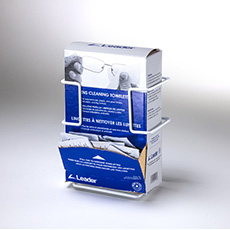 Rack'Em Lens Cleaning Towelette or Disposable Glove Dispenser RE-4017