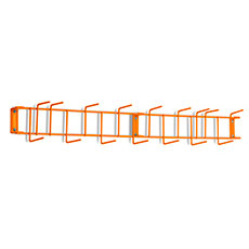 Rack'Em PVC Coated 36 in. 16-Hook Rack - Orange RE-4058