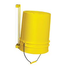 Rack'Em PVC Coated Bucket/Pail Drying Rack - Yellow RE-4121