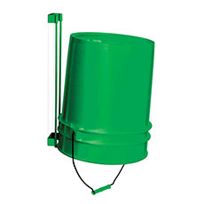Rack'Em PVC Coated Bucket/Pail Drying Rack - Green RE-4123