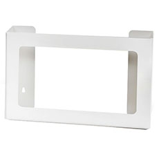 Rack'Em 3-Box Easy Access Plastic Box Glove Dispenser - White RE-5114-W