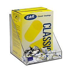 Rack'Em 200 Pair Foam Ear Plug Tray Plastic Dispenser - Clear RE-5130