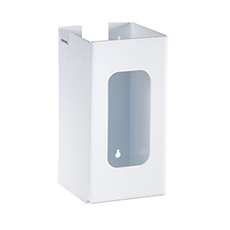 Rack'Em 1-Box Extra Deep Disposable Glove Dispenser - White RE-5184-W