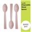 (6) Foodstiks Compostable Wood Spoon Premium 6,000 Pieces - Natural WDC-PBISP165-CS