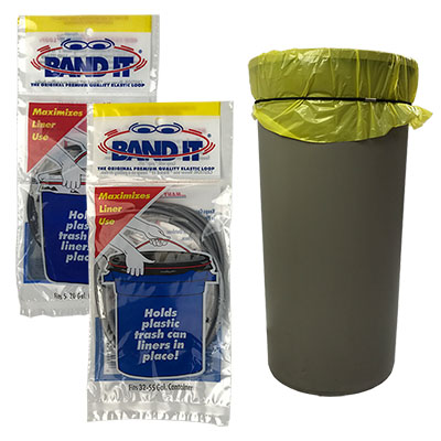 trash bag band