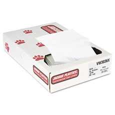 Extra Heavy Value White Commercial Can Liners