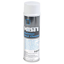 Amrep Misty? [A00141] Stainless Steel Cleaner & Polish - (12) 15 oz. Aerosol Cans