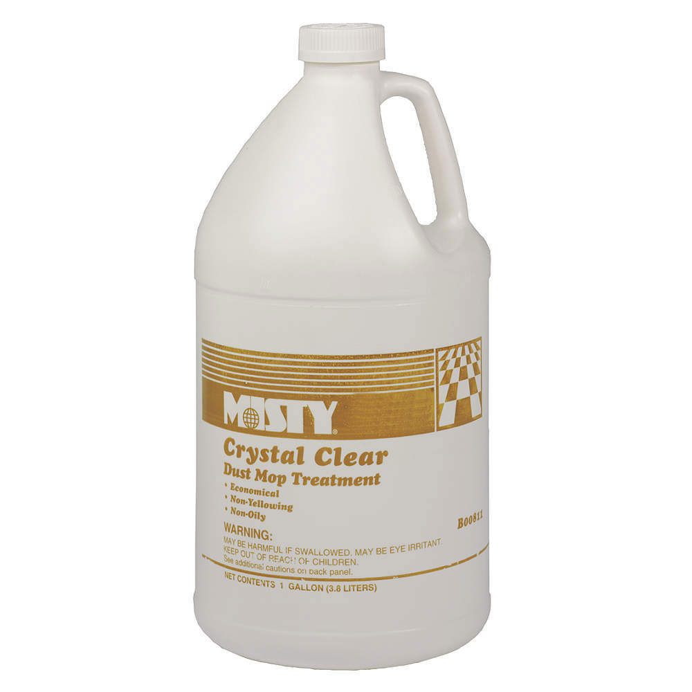 Amrep MistyÂ® [B00811] Crystal Clear RTU Dust Mop Treatment - (4) 1 Gallon  Bottles - Commercial Floor Cleaning Chemicals - UnoClean
