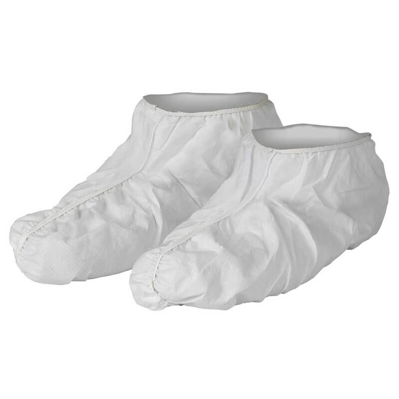 KLEENGUARD A20 Shoe Covers, MICROFORCE Barrier SMS Fabric, White - UnoClean