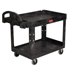 https://www.unoclean.com/Janitorial-Supplies/Storage-And-Material-Handling/Rubbermaid-Commercial/Utility-Carts/Rubbermaid-4520-88-Heavy-Duty-Lipped-Shelf-Utility-Cart-2-Shelves-Black.jpg