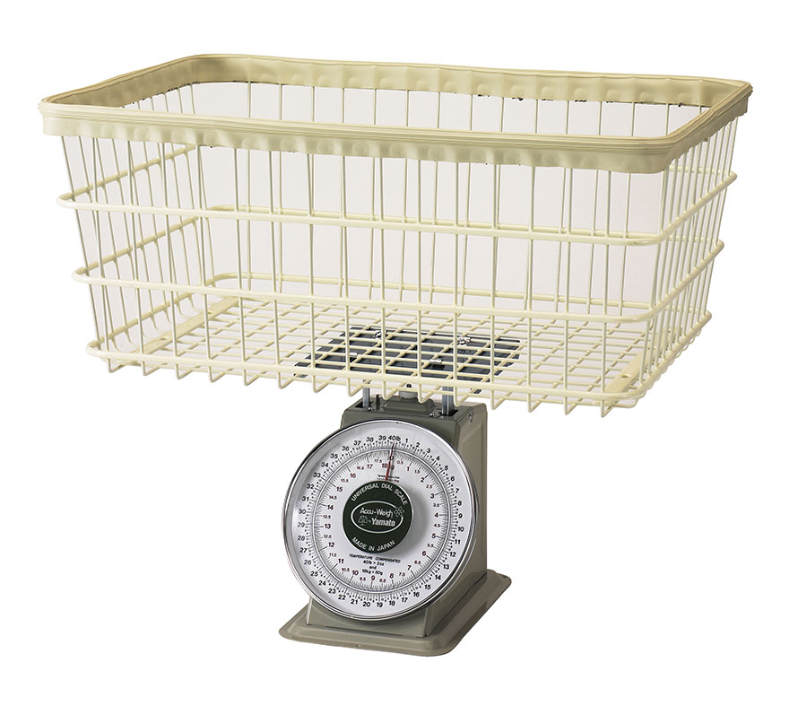 Analog Display Laundry Scale - 40 lb. Capacity