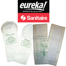 Eureka - Sanitaire Vacuum Filters & Bags by Green Klean